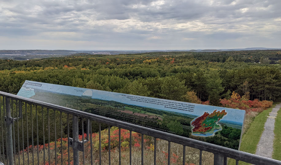 Sager conservation area lookout location